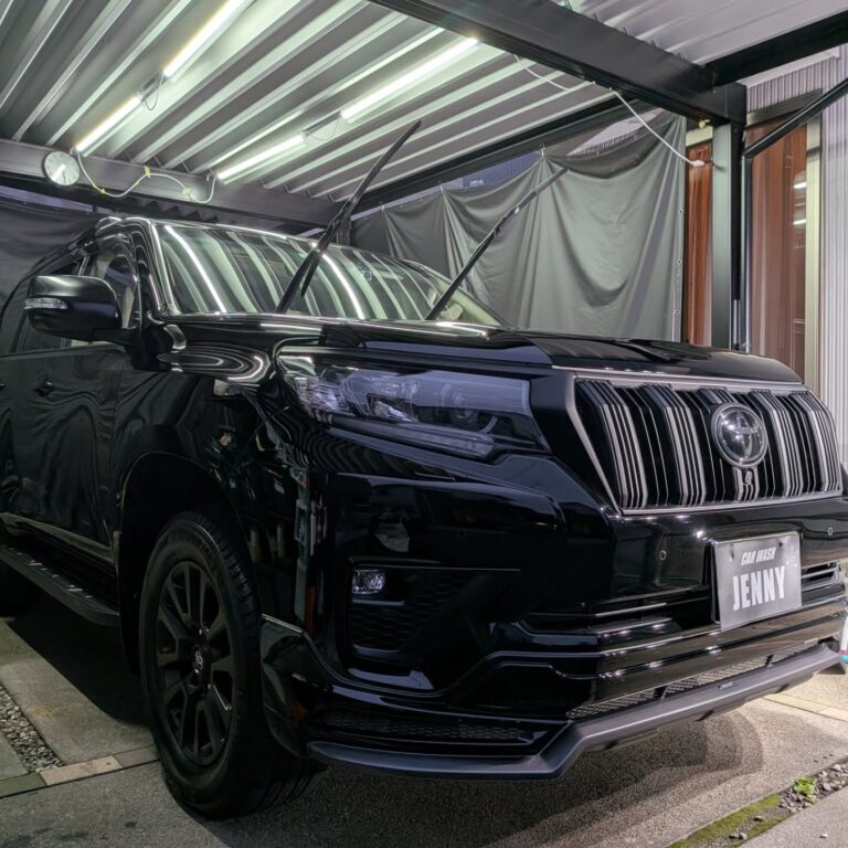 定期洗車をご利用のランドクルーザープラド